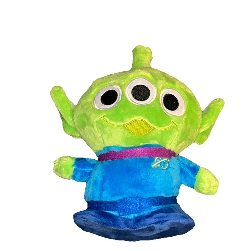 Disney Hong Kong Disneyland Toy Story Green Alien Plush Doll Stuffed Pizza Claw